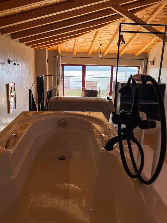 Modern Stone Villas With Swimming Pool Aliveri Exterior photo